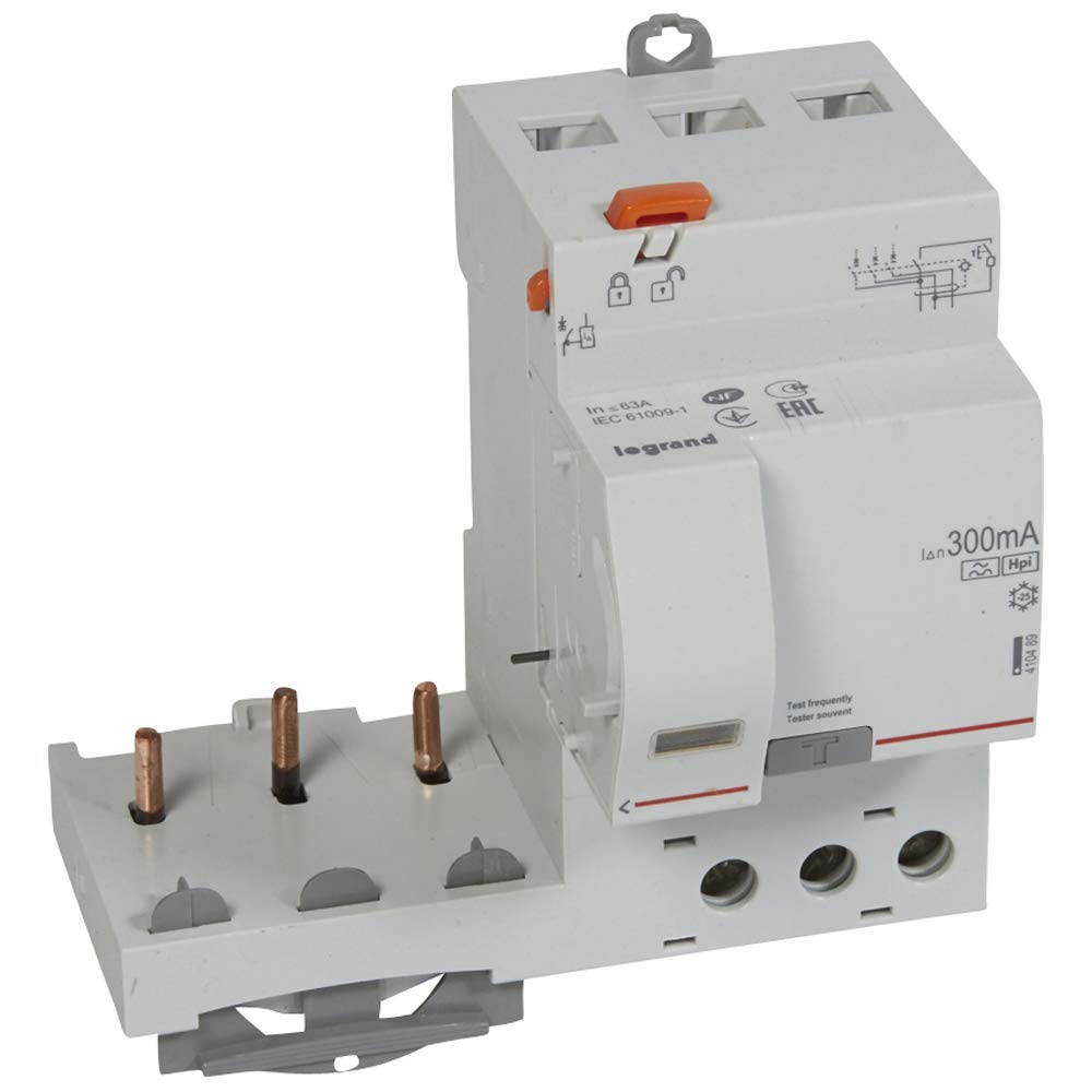 Bloc différentiel adaptable DX3 3P pour sécuriser les pompes à chaleur et charges 400V
