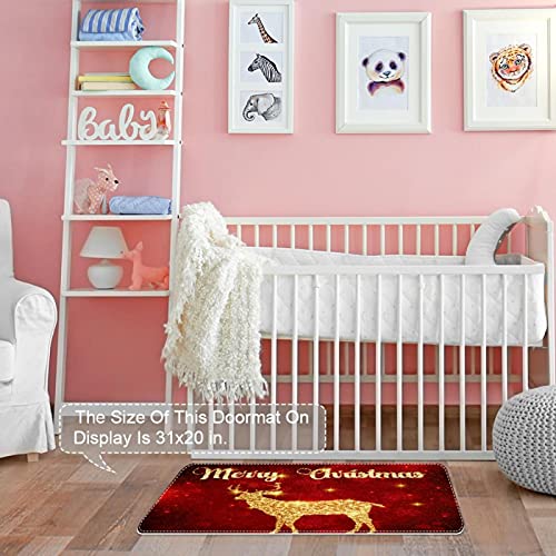 Paillasson d'intérieur élan doré tapis absorbant de prestige