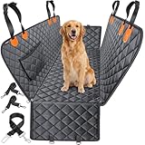 🐶【Struttura Stabile Antiscivolo】Il design a amaca crea uno spazio sicuro per il tuo animale durante il trasporto cane auto. Con cinghie regolabili e fissaggi, questo telo per cani auto resta stabile, migliorando comfort e sicurezza durante ogni viaggio.