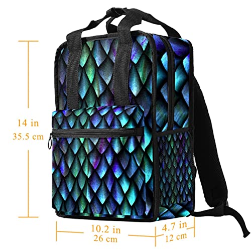 Sac à dos pour garçons motif dinosaure multicolore ajustable 35cm - 5
