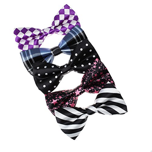 DBF0144 Luxury Pre-Tied Bow Ties Excellent Shopstyle Multicolored 5 Pack Set Bow ties Dan Smith
