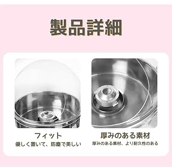 Amazon.co.jp: Nofiss 綿菓子機ドーム型カバー わたがし機 専用