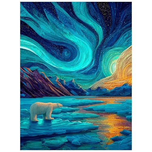 G ۓI hG 40 x 55cm LoX GZbg  N} G|Lbg ANG̋ Paint by Numbers for Adults G EH[A[g CeA ̂߂ Room Decoration I