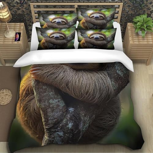 Housse de Couette Microfibre Premium Effet 3D Crâne Parure Double Confort - 5