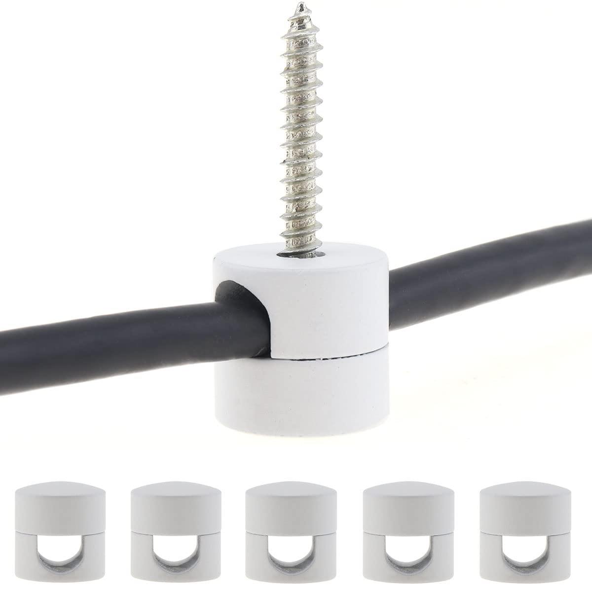 INCREWAY Lot De 6 Crochets Pour Lustres, Plafonniers, Câbles