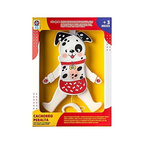 Estrela Cachorro Peralta com Som, Multicor