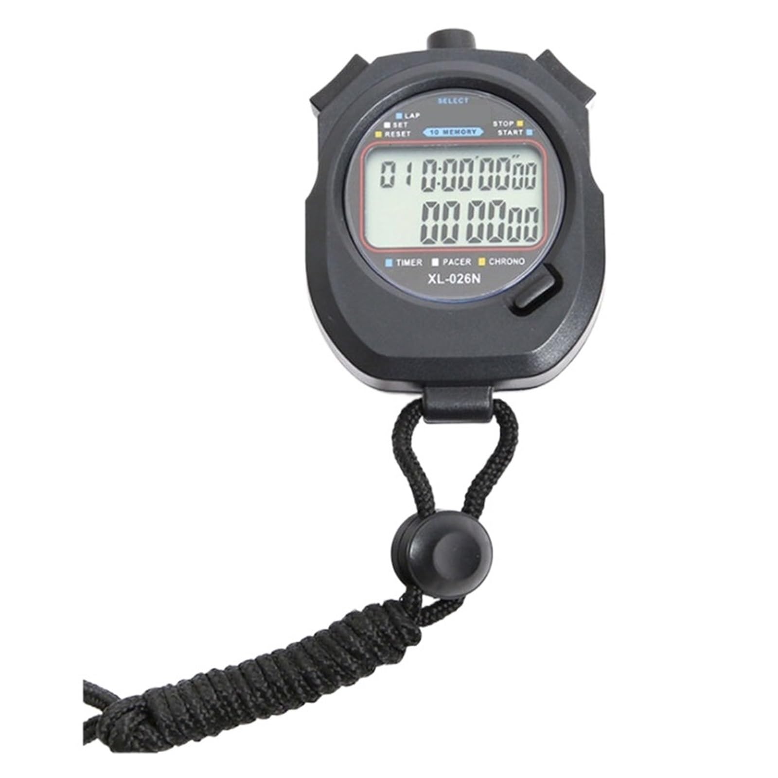Waterproof Digital Stopwatch Timer Multifunction Outdoor Sport Running Training Precision Timing
