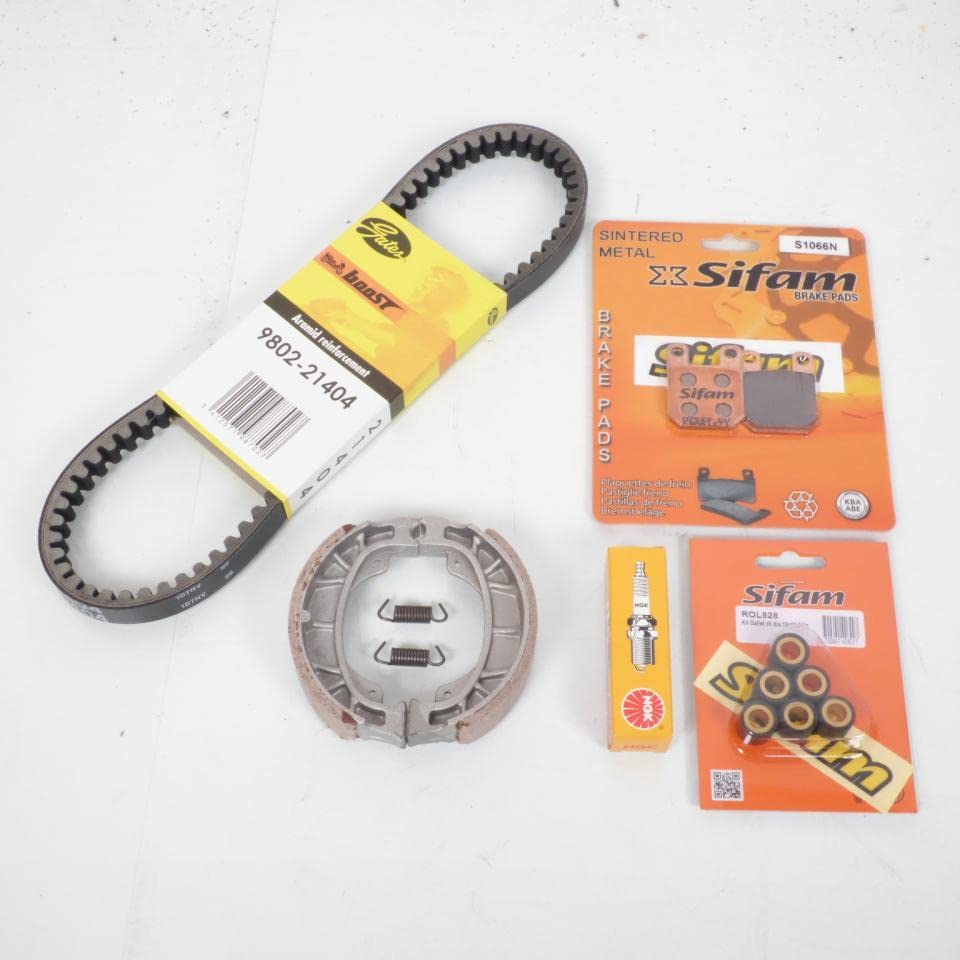 Kit de revisión de mantenimiento para ciclomotor Peugeot 50 Elyseo 1998-2001 para ir a trabajar