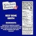 Kitchen Basics Original Beef Bone Broth, 8.25 oz (Pack of 12) | No Artificial Flavors, Gluten Free, Keto Friendly, Great for Sipping, Resealable Cap |