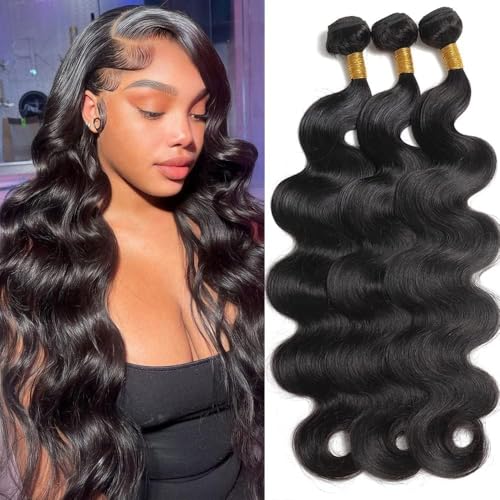Selina Hair Body Wave 3�� �l�� 10 10 10 �C���` 300g �t���w�b�h �Z�b�g ���~�[ �����H �o�[�W���w�A �i�`������ �u���b�N �J���[