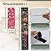 Christian Art Gifts Magnetic Scripture Bookmark/Pagemarker Set for Women: Overflowing Grace - Set of 6, Inspirational Scripture Verses for Bibles, Books, Diaries, Notebooks, Multicolor Floral, Small