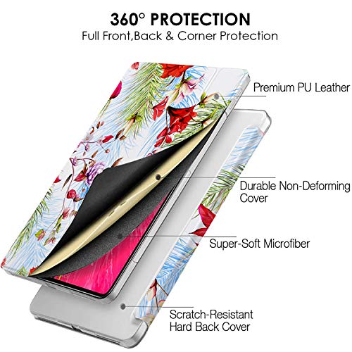 Image of DuraSafe Cases for iPad Pro 12.9 3rd Generation 2018 PC Case A1876 MTEL2HN /A MTEM2HN /A A2014 MTFN2HN /A MTFQ2HN /A A1983 MTHN2HN /A MTHU2HN /A MTJA2HN /A MTJ02HN /A MTJN2HN /A - Birds & Flowers