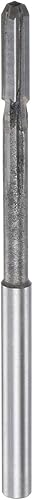 HARFINGTON Escariador de 0.165 in H7 punta de carburo flautas rectas de vástago redondo Torno Máquina Fresa