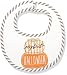 Mud Pie Unisex-Baby Newborn Safari Bib Elephant