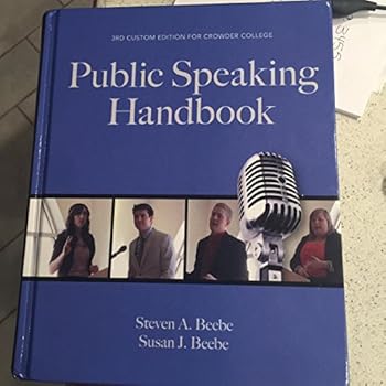 Hardcover Public Speaking Handbook for Crowder College Book