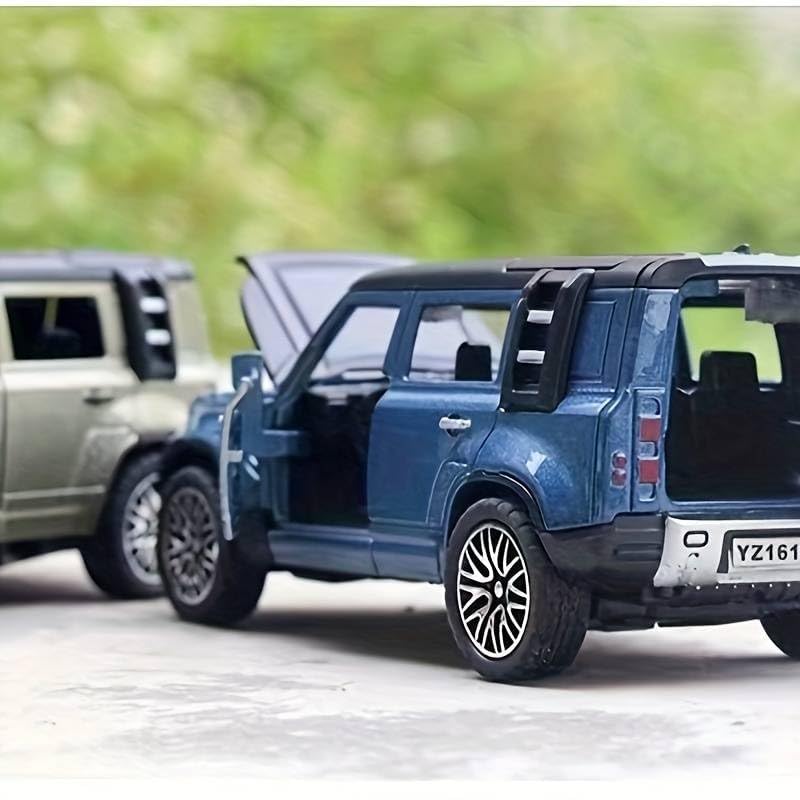 Image of KAVANA 1:32 Scale DieCast Metal Defender Pull Back Action Openable Doors, Metal Cars for Kids Toys,car Toys for Kids 5 Years 12, Car Toy Realistic Miniature Model Gift 2+yrs Girls Boys Random Colors