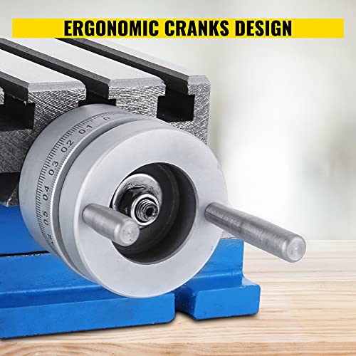 Vevor Milling Machine Work Table Slide Milling Working Cross Table Machine Compound Slide Milling TablePrecision Milling Cross Worktable (7.3 x 4 Inch) - Amazon.com - Image 2