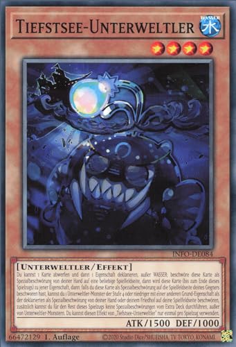 Tiefstsee-Unterweltler INFO-DE084 Common Deutsch Boosterfrisch 1. Auflage - The Infinite Forbidden - mit ReCollectibles-Versandschutz - für Yu-Gi-Oh!