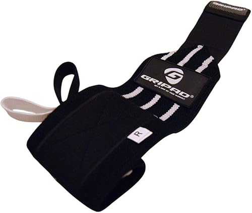 12.0 x 3.0in, muñequeras fuertes, 2 bucles para el pulgar, ideal para levantamiento de pesas, levantamiento de pesas, culturismo, fuerza y