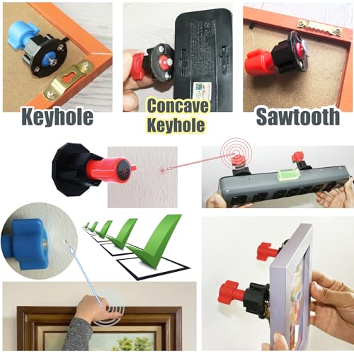 Keyhole Marker Hanging Kit with Level