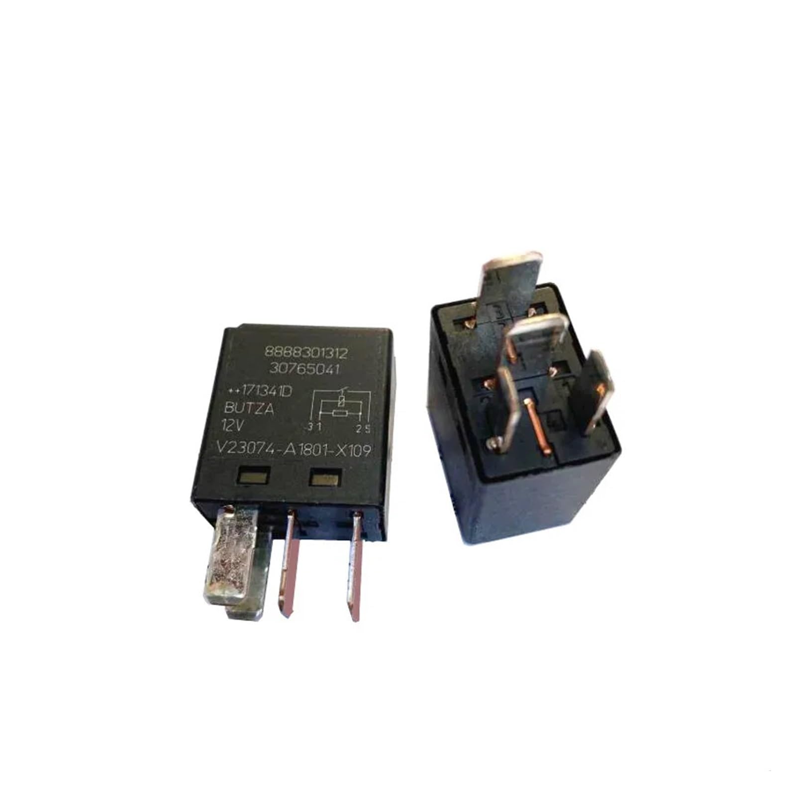 OSHZIKJII V23074-A1801-X109 12VDC DC12V 12V relay 4PIN(5PCS)