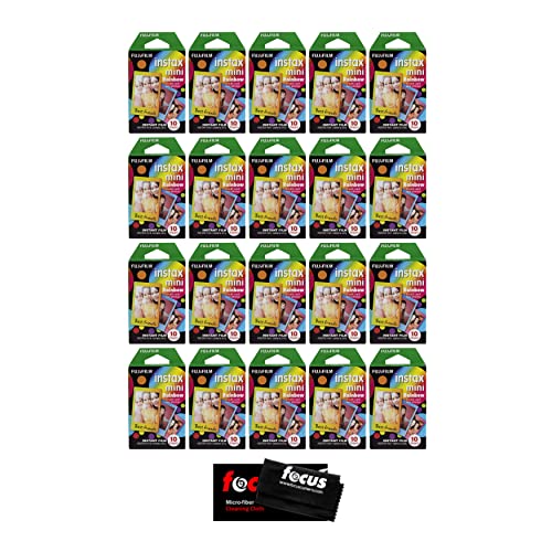 Fujifilm Instax Mini Instant Rainbow Film (20-Pack)