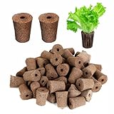 【 Excellent Plant Starter Plugs】Compared to traditional soil, our seed starter grow pods are made of peat, which is more fertile, eco-friendly and biodegradable. They have balanced PH and and strong water wicking ability, providing a perfect balance ...