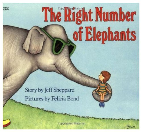 RIGHT NUMBER ELEPHANTS 006025615X Book Cover