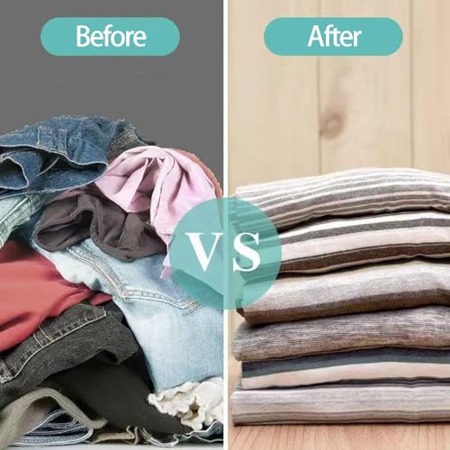 HBYMYDA Doblador Camisetas Doblador Ropa de Plástico Duradero Tabla Plegable Organizador para Doblar Ropa Doblador Camisetas de Adultos y Niños Negro