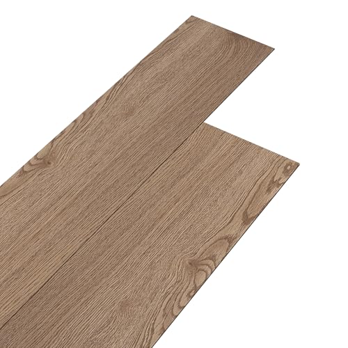 Image of INMOZATA 36Pcs Self-Adhesive PVC Flooring Planks Floorboard Planks Waterproof Floor Stickers for Kitchen Bedroom Bathroom Home Floor Tile 91.5 X 15.2CM (Original Wood)