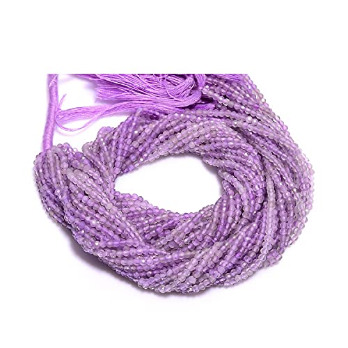 Améthyste rose perles perles en vrac facettées de 2mm pour la création de bijoux fait main