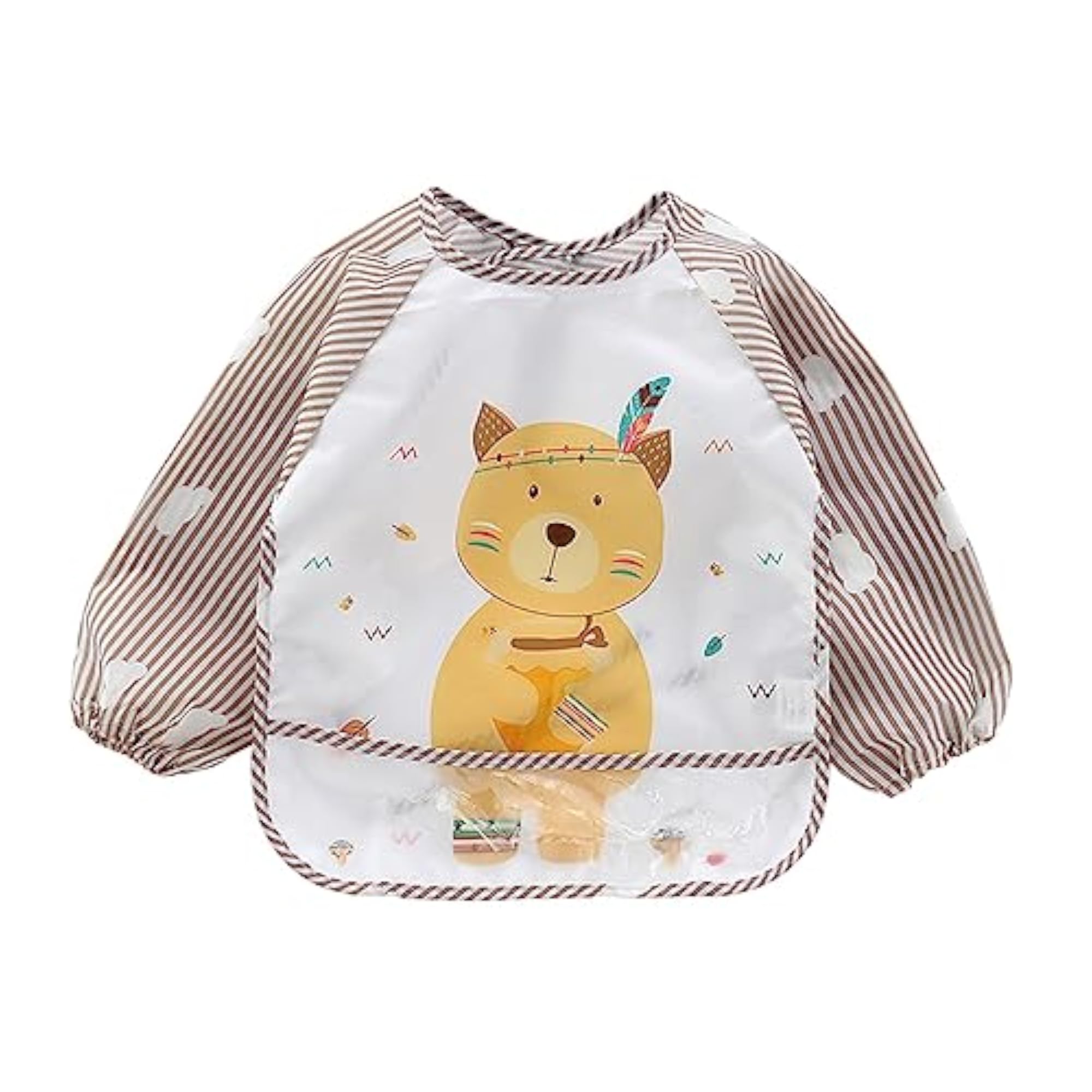 Art Smock Apron with Pocket, Waterproof for Toddlers