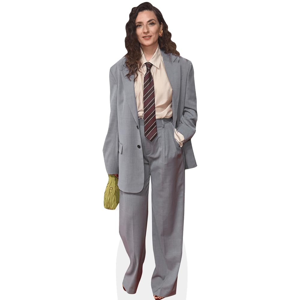 Seyneb Saleh (Grey Suit) Life Size Cutout