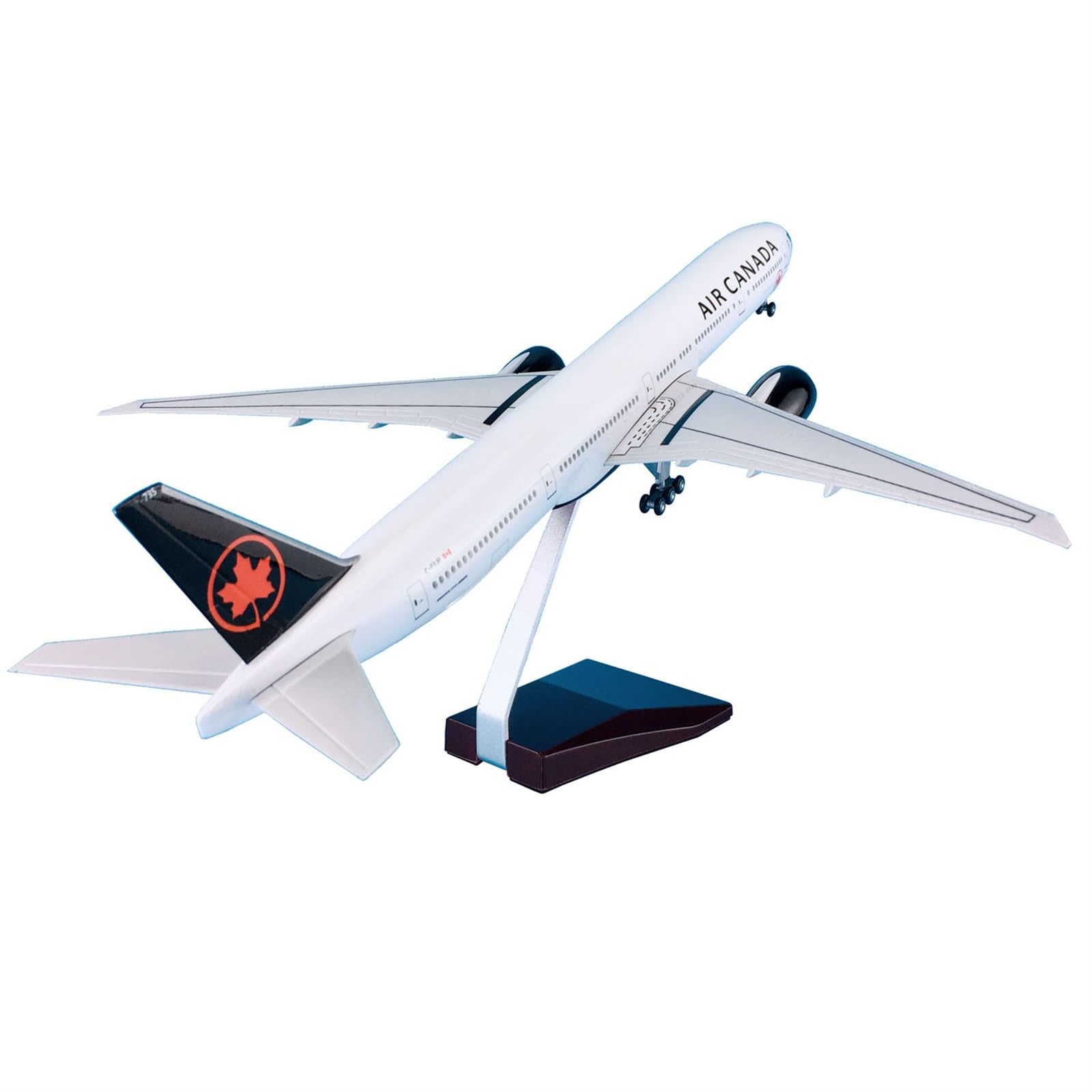 Copy Airplane Model 1:158 47cm with Wheels & Led Light Airplane