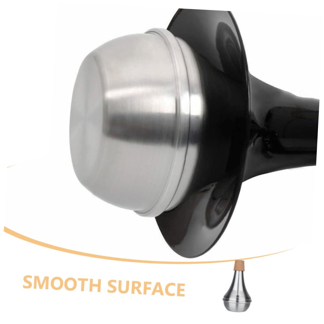 BESTonZON 2pezzi Sordina Per Tromba e Sughero Leggera e Facile Da Installare Perfetta Per Pratica Silenziosa e Performance Accessorio Per Musicisti