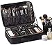 Produktbild Rownyeon Professionelle Kosmetiktasche, Makeup Train Case Reise Make-up Tasche 14 '' Portable Makeup Artist Organizer Make-up Pinsel Tasche für Kulturbeutel Schmuck Digital Zubehör Medium