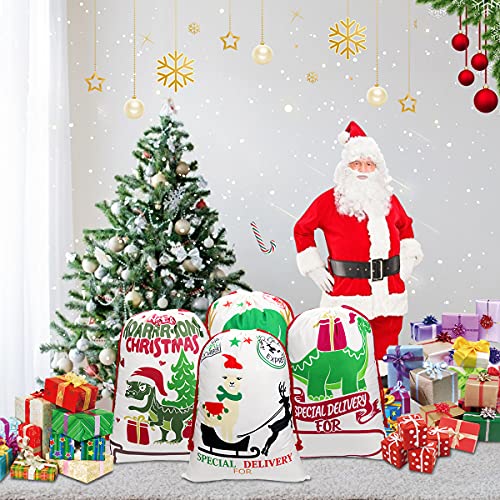 XJLANTTE 4 Confezioni di Sacco Natale - Sacchetti
