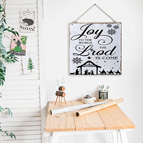 Panneau de Porte Bois Noël Grand Format 40cm Solution Déco Mur Vide Maison