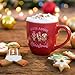 UV DTF Mug Wraps - 20 Sheets Pink Christmas Uvdtf Tumbler Wrap for 16 oz Glass Water Bottle Christmas Tree Cakes Coffee Santa Nutcracker Rub On Transfer Decals for DIY Crafts Laptop