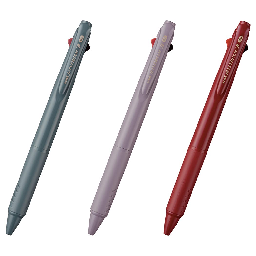 pma様　まとめ買い 3色セット ジェットストリーム 3色ボールペン 0.5mm 油性 カラーアソート 3