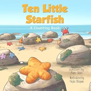 Ten Little Starfish: A Counting Book Audiolibro Por Kim Ann arte de portada