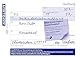 AVERY Zweckform 321 Quittungsblock (A6 quer, 2x50 Blatt, mit Durchschlag, fälschungssicher, inkl. MwSt., für Deutschland und Österreich) weiß