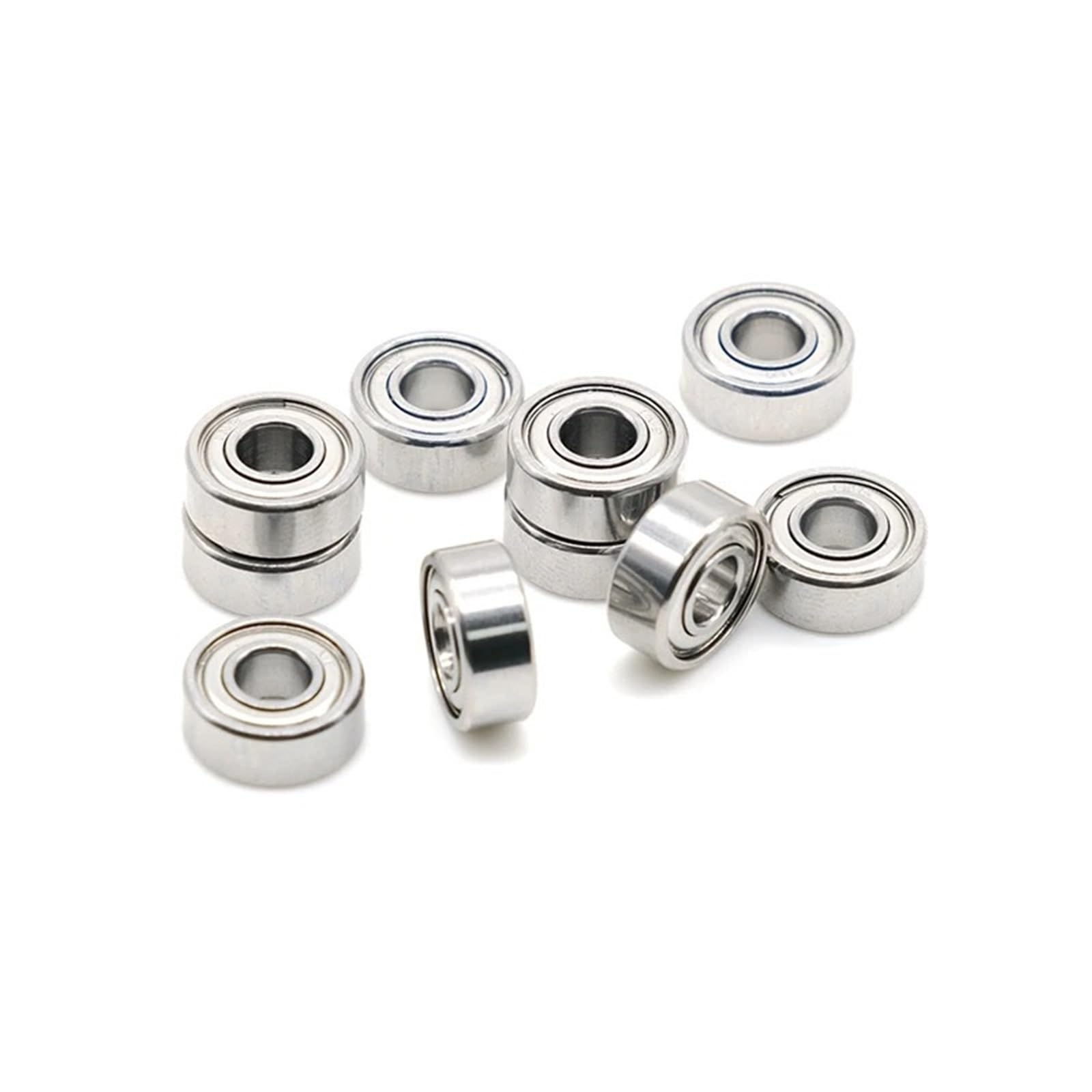 10 Uds MR104ZZ mangos rodamiento ABEC-7 4x10x4 Mm for taladro fuerte pieza de mano de laboratorio MR104 ZZ rodamiento de bolas de alta velocidad