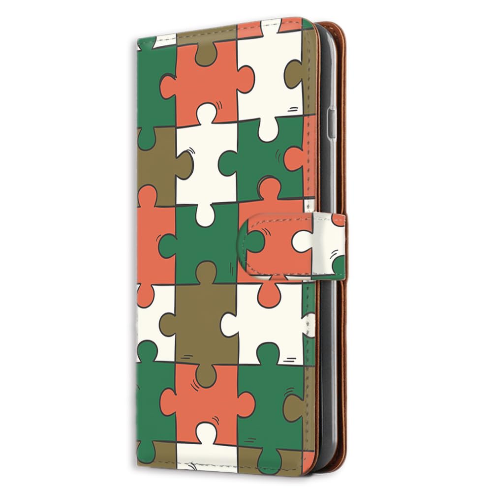 Amazon.co.jp: FFANY ケース arrows NX 適合 F-01J 手帳型 鏡付き PU