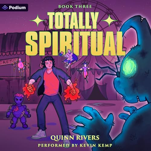 『Totally Spiritual 3: An Urban Fantasy LitRPG』のカバーアート