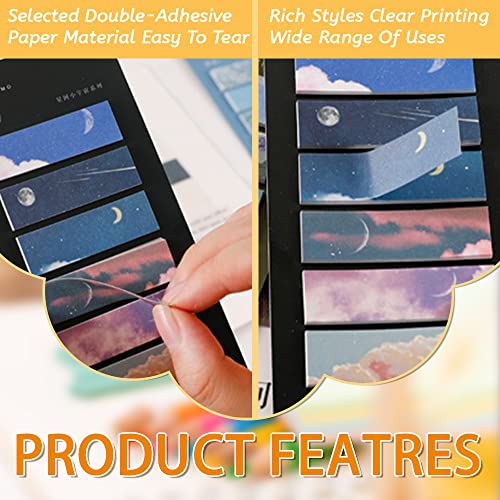 720 pezzi squisite note adesive paesaggistiche, 8