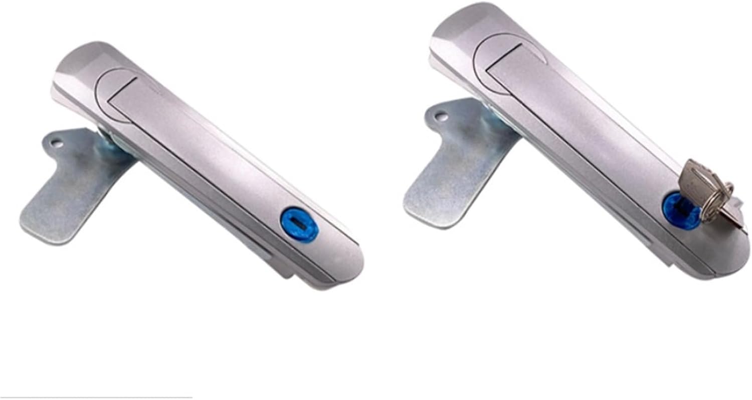 AB403-1 Metal Plane Lock Switch Cabinet Lock Fire Lock Plane Lock Distribution Box Door Lock 1Pcs(AB401-1)