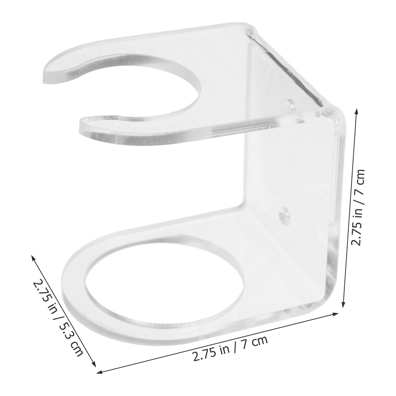 BRIGHTFUFU 2 Pcs Baseball Holder Wall Mount Baseball Bat Display Stand Softball Wall Mount for Baseball Bat Clear Acrylic for Vertical Display Sturdy Stand