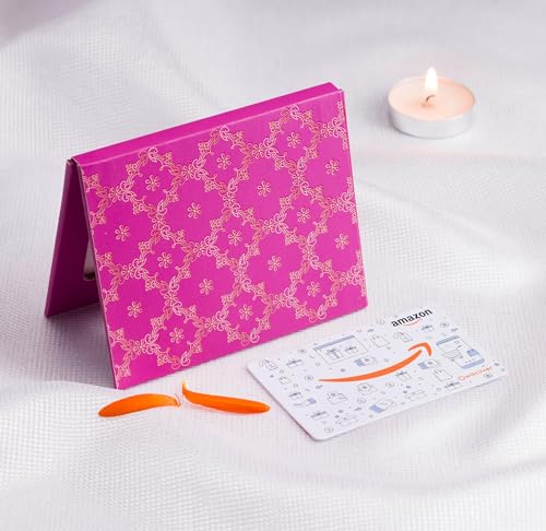 Image of Amazon Pay Physical Gift Card | Pink Festive Box | Next-day Delivery | 1-year Validity | Ideal gift for your loved ones with freedom of choice