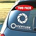 Aperture Laboratories - Two pack of vinyl decals - 6 year life